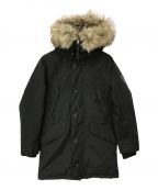 POLO RALPH LAURENポロ・ラルフローレン）の古着「Fur Trim Down Parka ファー付 ダウンジャケット」｜ブラック