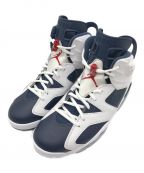 NIKEナイキ）の古着「AIR JORDAN 6 RETRO(エア ジョーダン 6 レトロ)/ ハイカットスニーカー」｜WHITE/VARSITY RED-MI