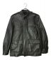 MAX CADYs（マックス・ケイディ）の古着「Screen Accurate MIDNIGHT RUN Leather Coat Jacket」｜ブラック