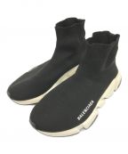 BALENCIAGAバレンシアガ）の古着「SPEED TRAINER ニット スニーカー」｜ブラック