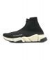 BALENCIAGA (バレンシアガ) SPEED TRAINER ニット スニーカー ブラック サイズ:US8：15000円