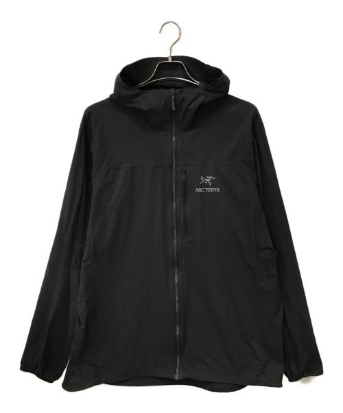 ARC'TERYX（アークテリクス）ARC'TERYX (アークテリクス) SQUAMISH HOODY スコーミッシュ ウィンドシェルジャケット ブラック サイズ:XLの古着・服飾アイテム