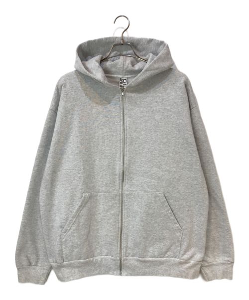 LOS ANGELES APPAREL（ロサンゼルスアパレル）LOS ANGELES APPAREL (ロサンゼルスアパレル) 14OZ HEAVY ZIP-UP HOODIE ジップパーカー グレー サイズ:XLの古着・服飾アイテム