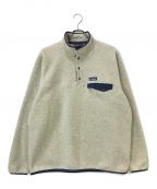 Patagoniaパタゴニア）の古着「Lightweight Synchilla Snap-T Fleece Pullover」｜アイボリー