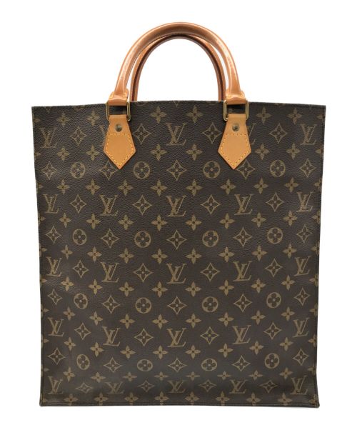 LOUIS VUITTON（ルイ ヴィトン）LOUIS VUITTON (ルイ ヴィトン) サック・プラ トートバッグ ブラウン サイズ:-の古着・服飾アイテム