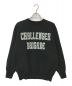 CHALLENGER（チャレンジャー）の古着「24AW COLLEGE LOGO C/N SWEAT」｜ブラック