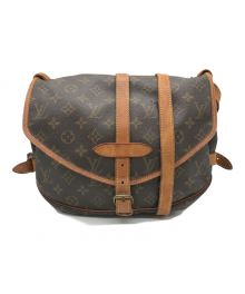 LOUIS VUITTON（ルイ ヴィトン）の古着「ソミュール30 ショルダーバッグ」｜ブラウン