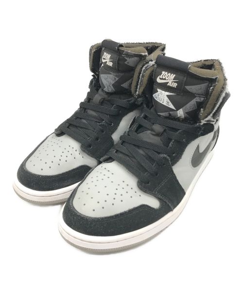 NIKE（ナイキ）NIKE (ナイキ) Air Jordan 1 High Comfort(エアジョーダン1 ハイ コンフォート) Black/Grey サイズ:US9.5の古着・服飾アイテム