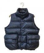 DAIWA PIER39ダイワ ピア39）の古着「TECH BACK PACKER DOWN VEST」｜ブルー