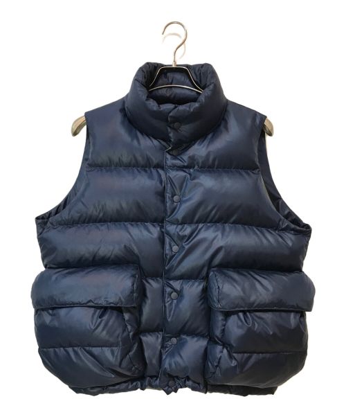 DAIWA PIER39（ダイワ ピア39）DAIWA PIER39 (ダイワ ピア39) TECH BACK PACKER DOWN VEST ブルー サイズ:-の古着・服飾アイテム