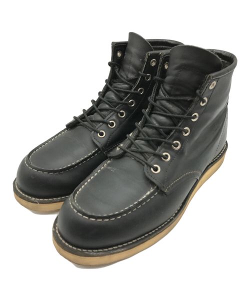 RED WING（レッドウィング）RED WING (レッドウィング) Classic Moc ブーツ ブラック サイズ:USA8 1/2の古着・服飾アイテム