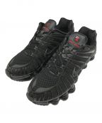 NIKEナイキ）の古着「WMNS  Shox TL(ウィメンズ ショックス TL)/ローカットスニーカー」｜BLACK/BLACK-MTLC HEM