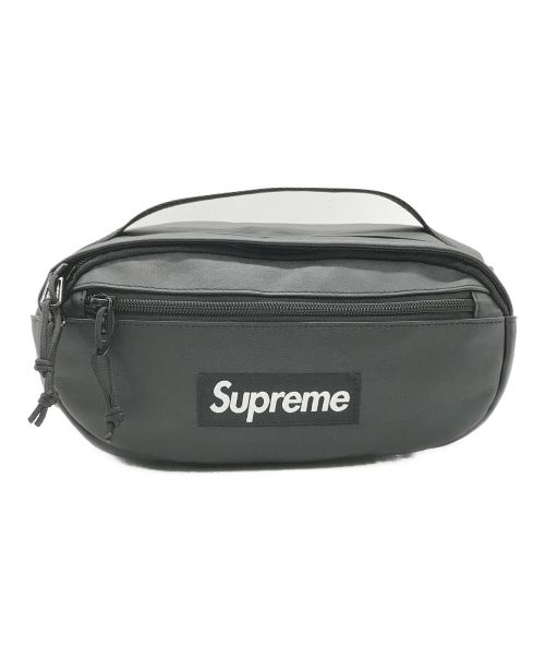 SUPREME（シュプリーム）SUPREME (シュプリーム) 24FW Leather Waist Bag ブラック サイズ:-の古着・服飾アイテム