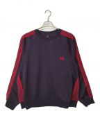 Needlesニードルズ）の古着「Track Crew Neck Shirt」｜パープル