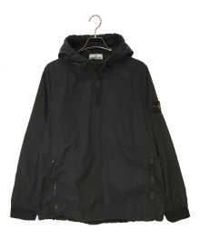 STONE ISLAND（ストーンアイランド）の古着「NYLON METAL HOODED SMOCK アノラックパーカー」｜ブラック