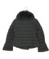 MONCLER (モンクレール) KELLYFUR GIUBBOTTO ダウンジャケット ブラック：30000円