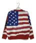 SUPREME (シュプリーム) 21SS DIGITAL FLAG SWEATER ニット ブルー×レッド サイズ:L：17000円