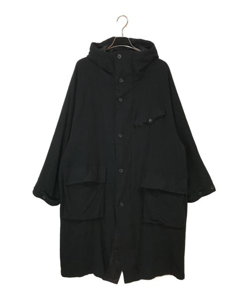 TOHNAI（トーナイ）TOHNAI (トーナイ) PARKA COAT コート ブラック サイズ:3の古着・服飾アイテム