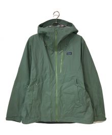 Patagonia（パタゴニア）の古着「グラナイト・クレスト・レイン・ジャケット」｜グリーン