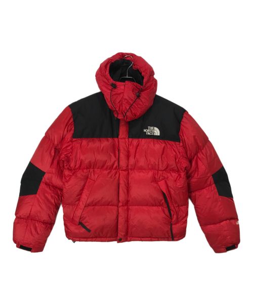 THE NORTH FACE（ザ ノース フェイス）THE NORTH FACE (ザ ノース フェイス) ヌプシ サミット ダウンジャケット レッド×ブラック サイズ:-の古着・服飾アイテム