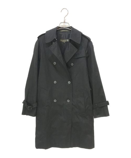 MACKINTOSH（マッキントッシュ）MACKINTOSH (マッキントッシュ) トレンチコート ブラック サイズ:32の古着・服飾アイテム