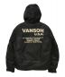 VANSON (バンソン) N-2Bベース ナイロンジャケット ブラック サイズ:2XL：15000円