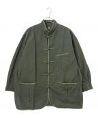 Porter Classicポータークラシック）の古着「WEATHER CHINESE COAT」｜カーキ