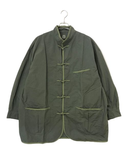 Porter Classic（ポータークラシック）Porter Classic (ポータークラシック) WEATHER CHINESE COAT カーキ サイズ:4の古着・服飾アイテム