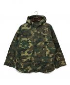 TENDERLOINテンダーロイン）の古着「RIP STOP BDU HOODED」｜カーキ