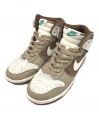 NIKEナイキ）の古着「DUNK HI RETRO PREMIUM(ダンク ハイ レトロ プレミアム)/ハイカットスニーカー」｜SAIL/KHAKI/LIGHT CHO