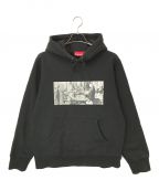 SUPREME×Mike Kelleyシュプリーム×マイクケリー）の古着「18FW Franklin Signing Hoodie」｜ブラック