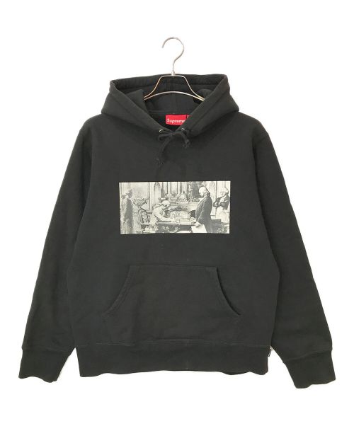 SUPREME（シュプリーム）SUPREME (シュプリーム) Mike Kelley (マイクケリー) 18FW Franklin Signing Hoodie ブラック サイズ:Mの古着・服飾アイテム