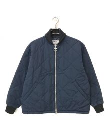 Barbour×STEVEN ALAN（バブアー×スティーブンアラン）の古着「キルティングジャケット」｜ネイビー