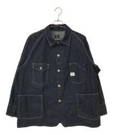 POST O'ALLS（ポストオーバーオールズ）の古着「Engineer's Jacket （エンジニア ジャケット）: 10oz. indigo denim」｜インディゴ