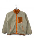 THE NORTH FACEザ ノース フェイス）の古着「Reversible Extreme Pile Jacket」｜アイボリー×オレンジ