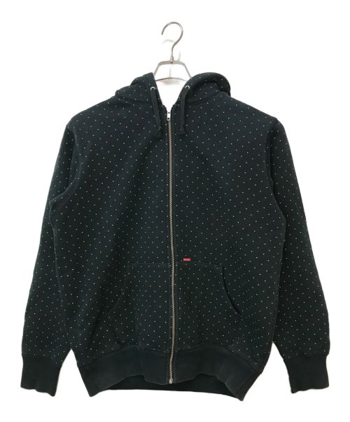 SUPREME（シュプリーム）SUPREME (シュプリーム) 08FW Dobby Zip hoodie ネイビー サイズ:Lの古着・服飾アイテム