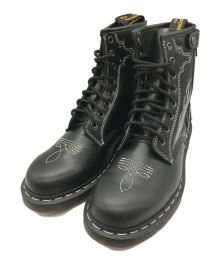 Dr.Martens（ドクターマーチン）の古着「1460 Ga Wanama Leather Boots 8ホール ブーツ」｜ブラック