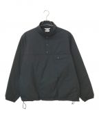 Sandinistaサンディニスタ）の古着「Track Pullover Puff Jacket」｜ブラック