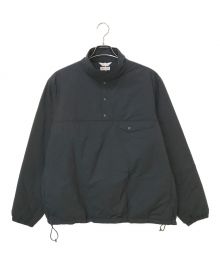 Sandinista（サンディニスタ）の古着「Track Pullover Puff Jacket」｜ブラック