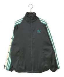 adidas（アディダス）の古着「ADIBREAK TRACK TOP SATIN JACKET」｜ブラック