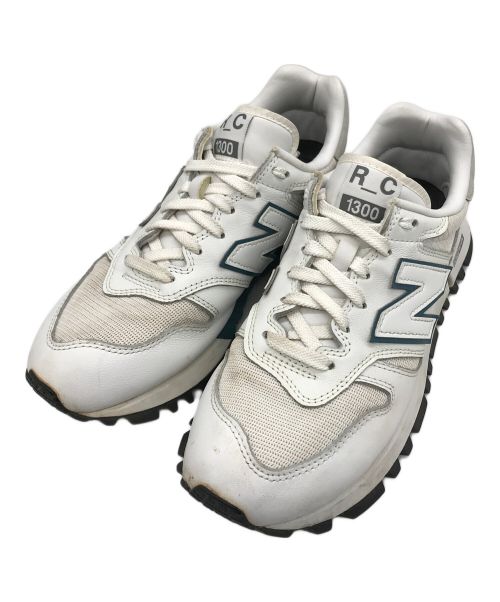 NEW BALANCE（ニューバランス）NEW BALANCE (ニューバランス) ローカットスニーカー WHITE/NAVY サイズ:US8.5の古着・服飾アイテム