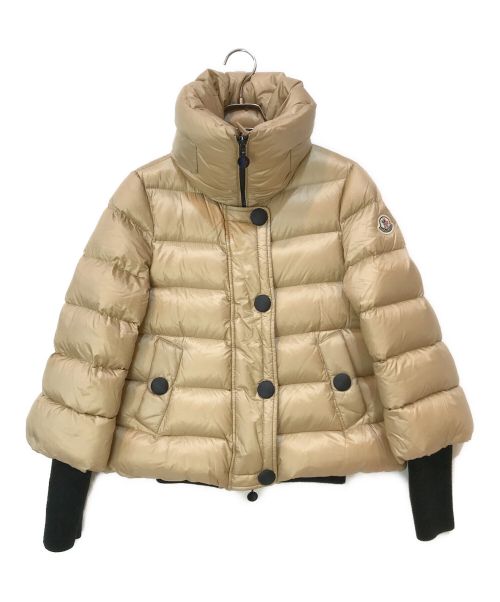 MONCLER（モンクレール）MONCLER (モンクレール) TULSA ダウンジャケット ベージュ サイズ:00の古着・服飾アイテム