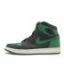 NIKE (ナイキ) AIR JORDAN 1 RETRO HIGH OG(エアジョーダン 1 レトロ ハイ オリジナル)/ハイカットスニーカー BLACK/PINE GREEN-WHI サイズ:US9.5：12000円