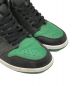 中古・古着 NIKE (ナイキ) AIR JORDAN 1 RETRO HIGH OG(エアジョーダン 1 レトロ ハイ オリジナル)/ハイカットスニーカー BLACK/PINE GREEN-WHI サイズ:US9.5：12000円