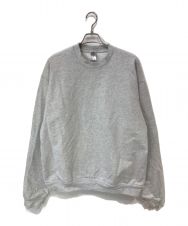 LOS ANGELES APPAREL (ロサンゼルスアパレル) 14OZ. HEAVY FLEECE PULLOVER CREWNECK グレー サイズ:XL