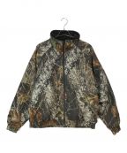 PORT AUTHORITYポートオーソリティ）の古着「Waterproof Mossy Oak Challenger Jacket」｜カーキ