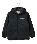 AVIREXアヴィレックス）の古着「HOODED COACH JACKET」｜ネイビー