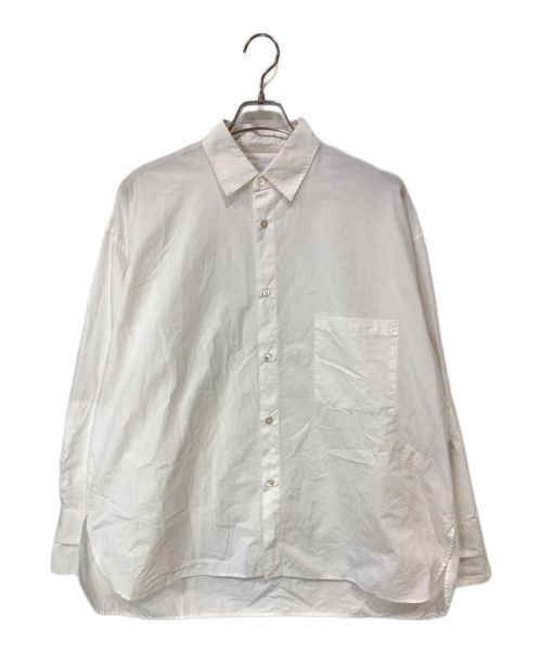 stein（シュタイン）stein (シュタイン) OVERSIZED DOWN PATTERN SHIRT ホワイト サイズ:Mの古着・服飾アイテム