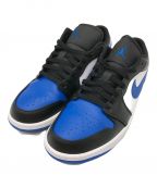 NIKEナイキ）の古着「AIR JORDAN 1 LOW」｜white/royal blue-bla