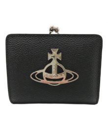 Vivienne Westwood（ヴィヴィアンウエストウッド）の古着「ANNIE WALLET WITH COIN POCKET」｜ブラック